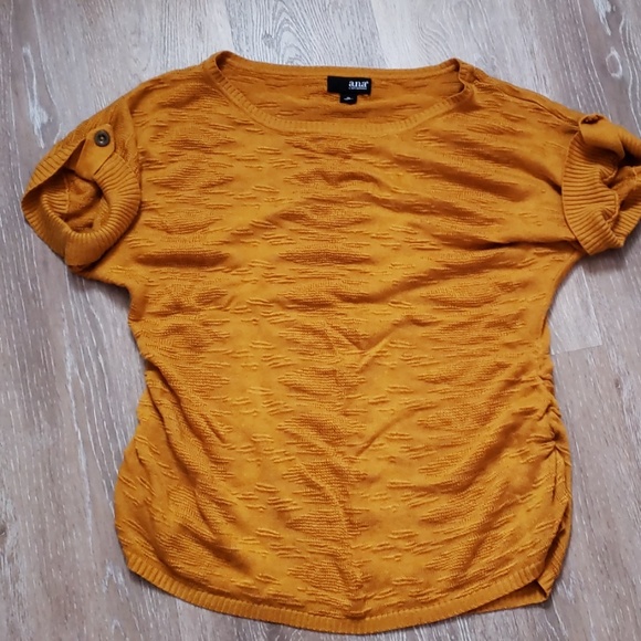 a.n.a Tops - Sweater blouse ana mustard color
